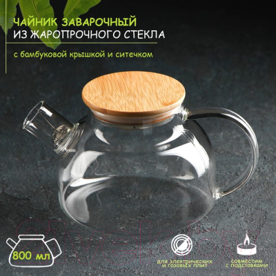 Заварочный чайник Magistro Эко / 1661236 (800мл)