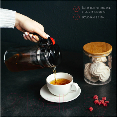 Заварочный чайник Magistro Мантана / 148415 (900мл)