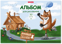 

Альбом для рисования Erich Krause, Хитрый лис / 58315