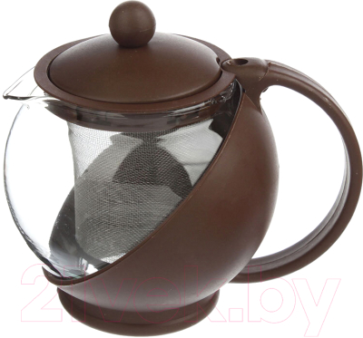 Заварочный чайник Sima-Land Забота / 563237 (ассорти, матовый, 700мл)