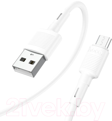 Изображение товара Кабель Hoco X83 Micro (1м, белый)
