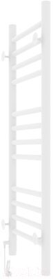 Полотенцесушитель электрический Laris Лаванда ЧК П12 300x900 (белый муар, правый)