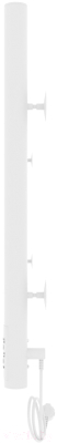 Полотенцесушитель электрический Laris Оливия ЧК8 800x500 (белый муар, правый)