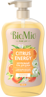 Гель для душа BioMio Bio Натуральный с эфирными маслами апельсина и бергамота (650мл) - 