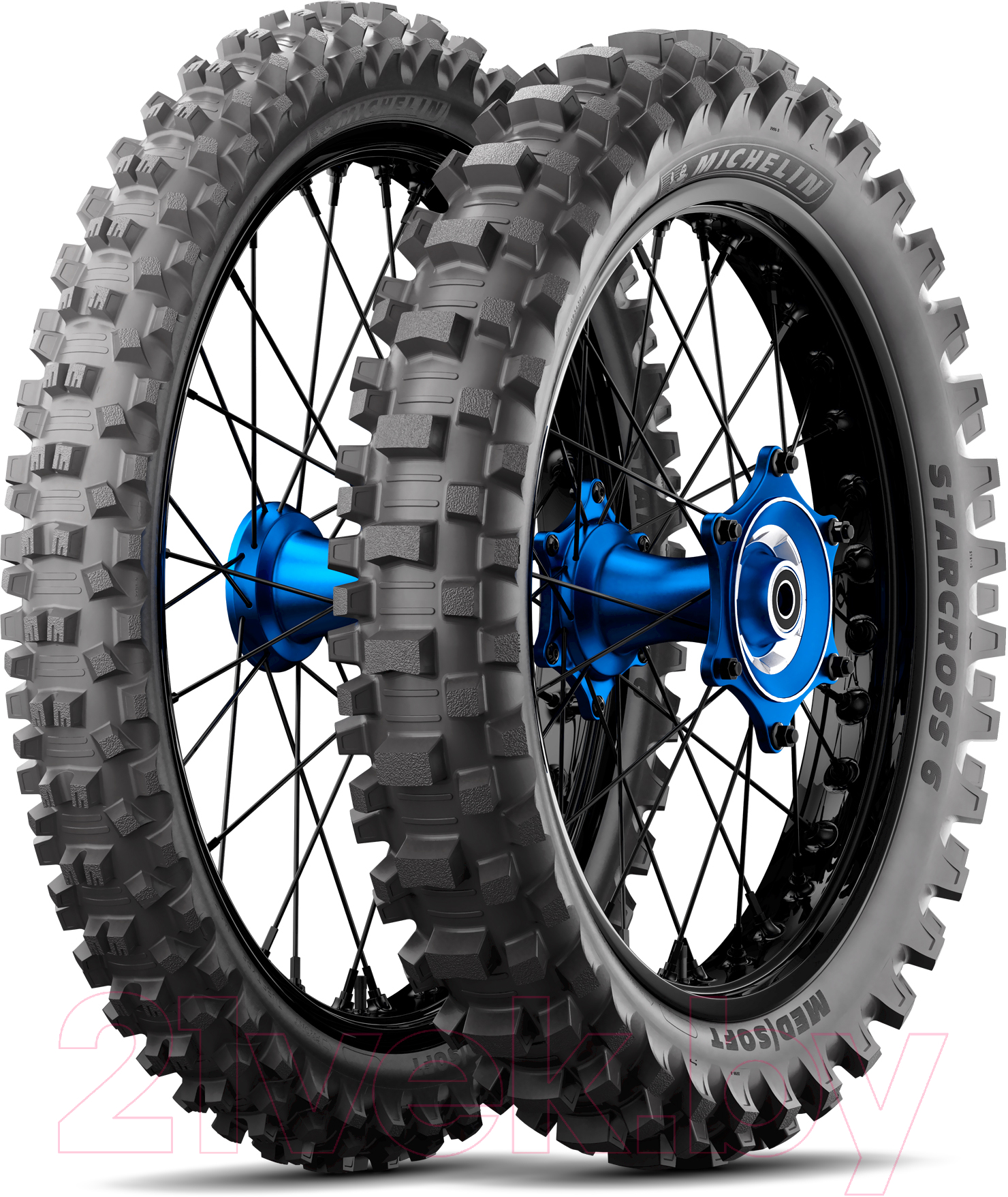 Мотошина задняя Michelin Starcross 6 Medium Soft 110/90-19 62M TT NHS