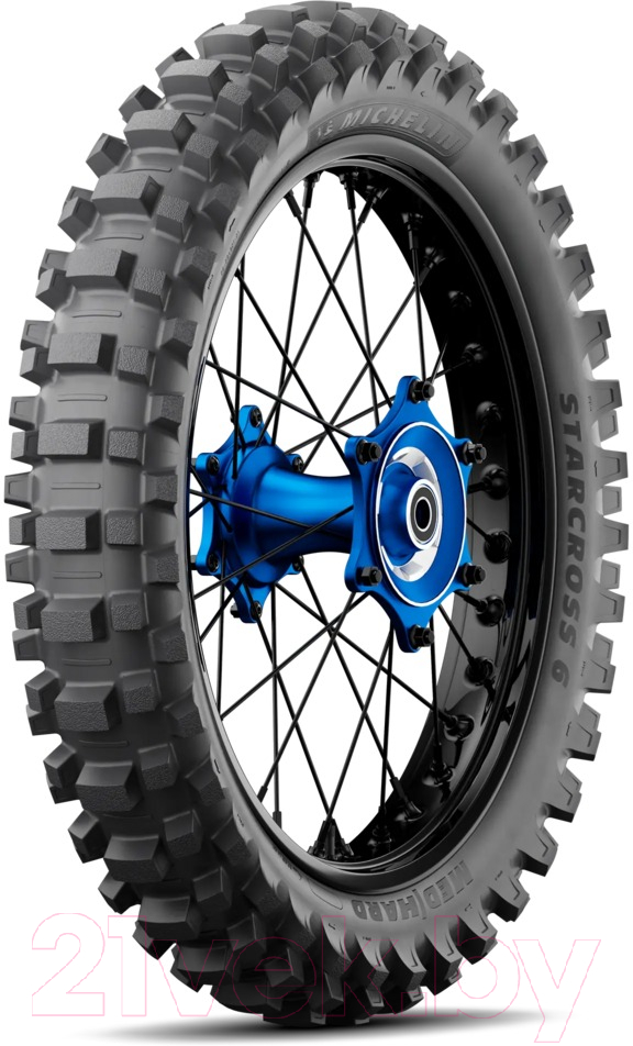 Мотошина задняя Michelin Starcross 6 Medium Hard 100/90-19 57M TT NHS