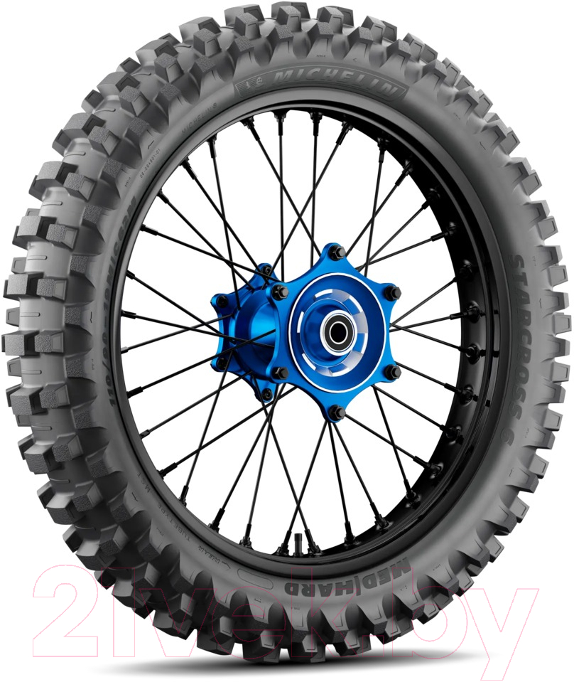 Мотошина задняя Michelin Starcross 6 Medium Hard 100/90-19 57M TT NHS