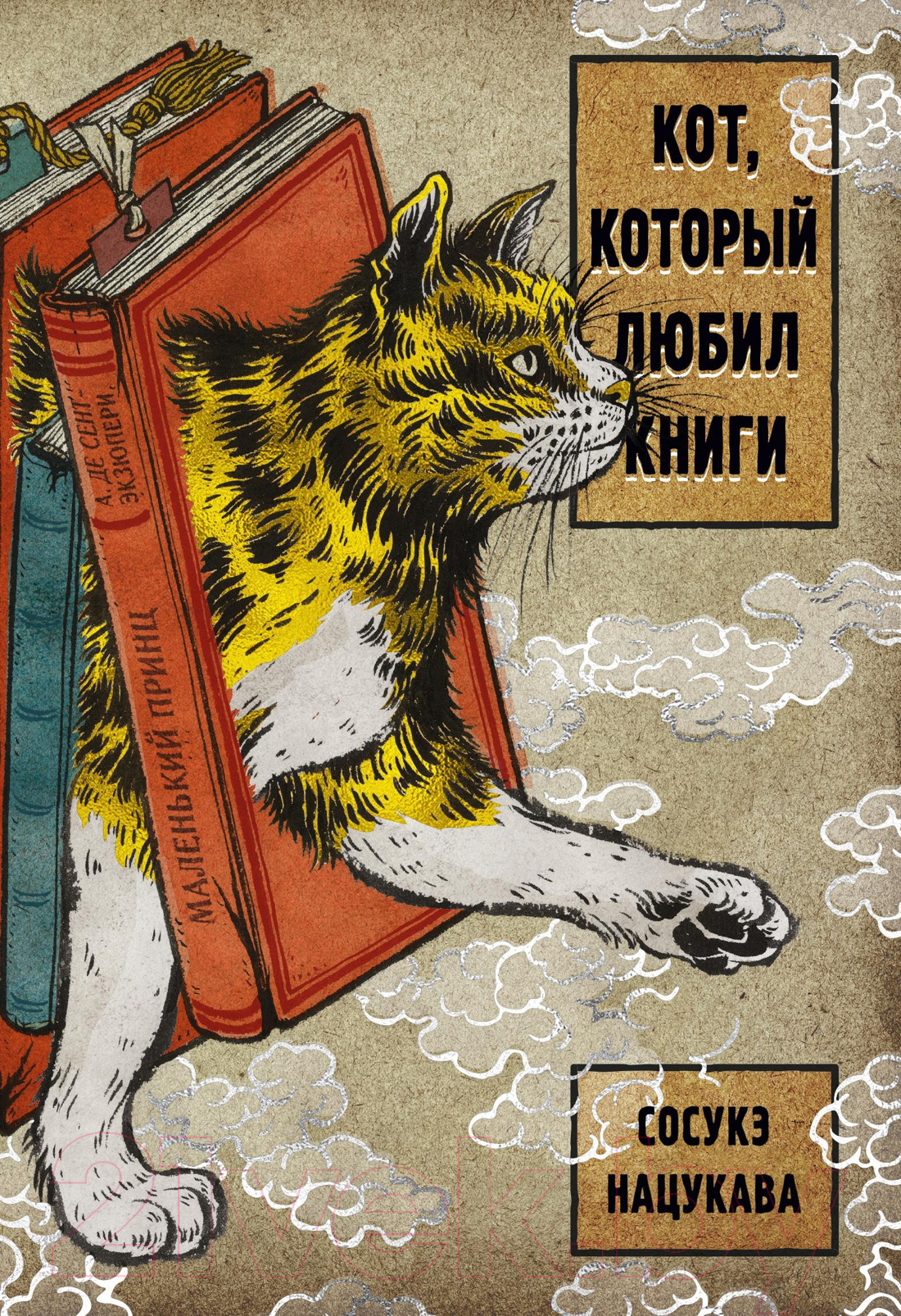 Художественная книга Азбука Кот, который любил книги (Нацукава С.)