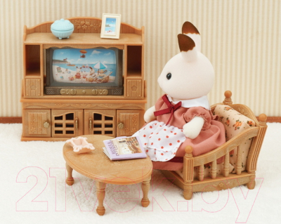 Комплект аксессуаров для кукольного домика Sylvanian Families Уютная гостиная / 5339