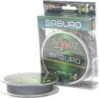 

Леска плетеная Sprut, Saburo Soft Ultimate Braided Line x4 140м 0.14мм