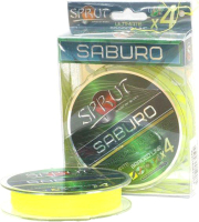 

Леска плетеная Sprut, Saburo Soft Ultimate Braided Line x4 140м 0.20мм