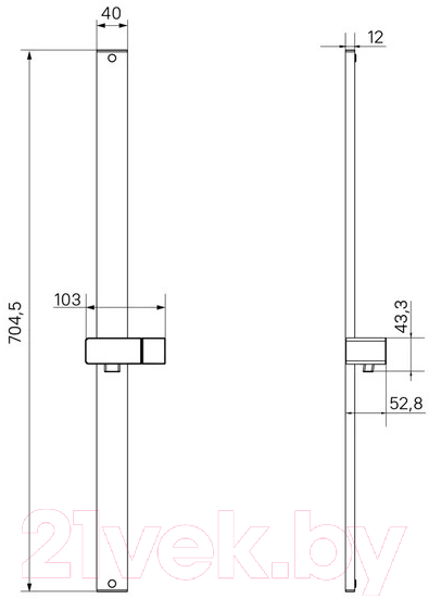 Душевая стойка IDDIS Optima Home OPH70B0i17