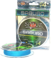 

Леска плетеная Sprut, Saburo Soft Ultimate Braided Line x4 140м 0.25мм