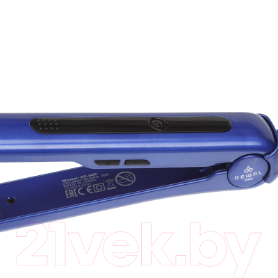 Выпрямитель для волос Dewal Ocean / 03-400  (синий)