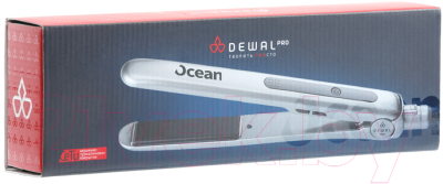 Выпрямитель для волос Dewal Ocean / 03-400  (синий)