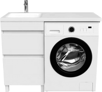 

Тумба с умывальником IDDIS, Optima Home OPH11LBi95K