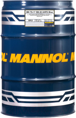 Моторное масло Mannol TS-17 UHPD Blue 5W30 E6/E7 / MN7117-DR (208л)