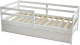 Кровать-тахта детская СКВ 80x160 / 672001 (белый) - 
