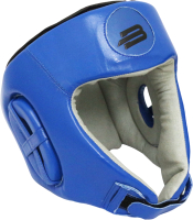 Боксерский шлем BoyBo BH500 боевой (L, синий) - 