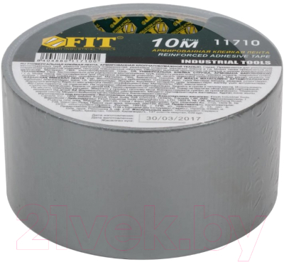 Изображение товара Скотч армированный FIT Ductape 48ммx10м / 11710