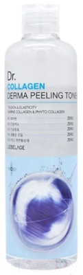 Тонер для лица Lebelage Dr. Collagen Derma Peeling Toner (310мл)