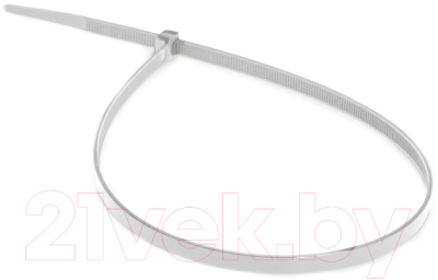 Стяжка для кабеля AVS NT4835-100W / A85166S (100шт, белый)