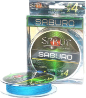 

Леска плетеная Sprut, Saburo Soft Ultimate Braided Line x4 95м 0.16мм