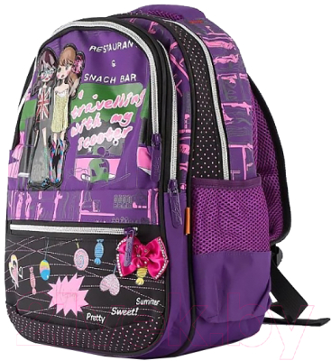 Детский рюкзак Miqini 306-6708-PRP (фиолетовый)