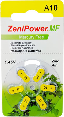 

Комплект батареек, 10 PR70 для слуховых аппаратов