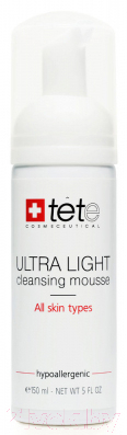 Пенка для умывания TETe Cosmeceutical Ultra Light Cleansing Mousse (150мл)