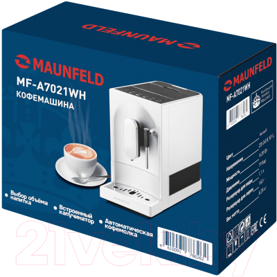 Кофемашина Maunfeld MF-A7021WH
