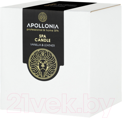 Свеча Apollonia Vanilla & Leather SPA Candle (200мл)