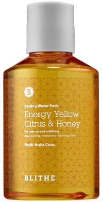 Маска для лица кремовая Blithe Energy Yellow Citrus&Honey Splash Mask (150мл)