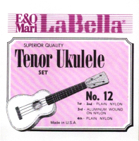 Струны для укулеле La Bella 12-Tenor - 