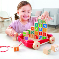 

Развивающий игровой набор, Тележка с кубиками и английским алфавитом / E0487_HP