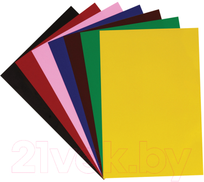 Набор цветной бумаги Мульти-пульти Приключение Енота / БС7А4_11095 (7цв)