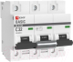 Выключатель автоматический EKF PROxima 3P 32А (C) 10kA ВА 47-100 / mcb47100-3-32C-bas - 