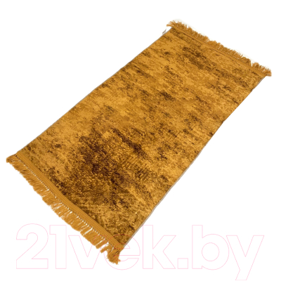 Набор ковриков для ванной и туалета Karven Buket Sacakli / KV 416 (Cikolata/шоколад)