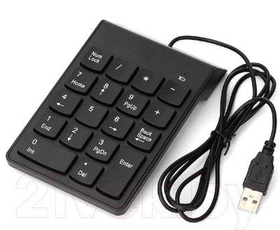 Цифровая клавиатура Gembird KPD-U-03 (черный)
