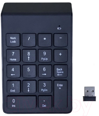 Цифровая клавиатура Gembird KPD-W-02 (черный)
