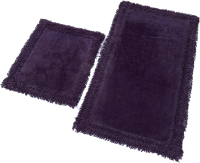 Набор ковриков для ванной и туалета Karven K.M.Duz / KV 425 (Mor/фиолетовый) - 