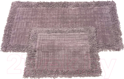 Набор ковриков для ванной и туалета Karven K.M.Ekose / KV 426 (Lila/лиловый)