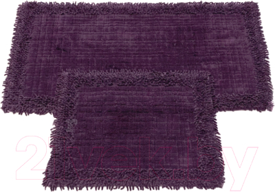 Набор ковриков для ванной и туалета Karven K.M.Ekose / KV 426 (Mor/фиолетовый)
