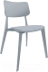 Стул Sheffilton SHT-S110-P (серый/серый) -