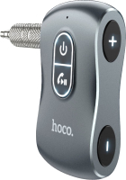 Bluetooth адаптер для автомобиля Hoco E73 (металлик) - 