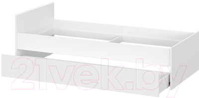 Ящик под кровать NN мебель Токио (белый текстурный)
