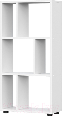 Стеллаж NN мебель Токио (белый текстурный)