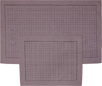 Набор ковриков для ванной и туалета Karven Ekose / KV 424 (Lila/лиловый) - 