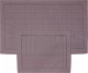 Набор ковриков для ванной и туалета Karven Ekose / KV 424 (Lila/лиловый) - 