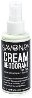 Дезодорант для ног Savonry Крем (100мл) - 